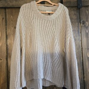 Universal thread comfy oversized pullover sweater size large